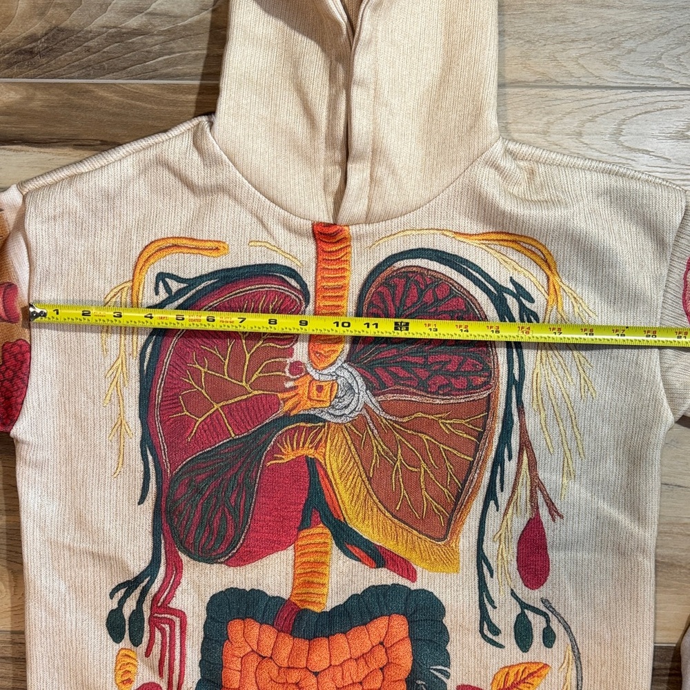 Anatomy Hoodie Medium – Medical Student Sweatshirt, Healthcare Gift - Picture 8 of 12
